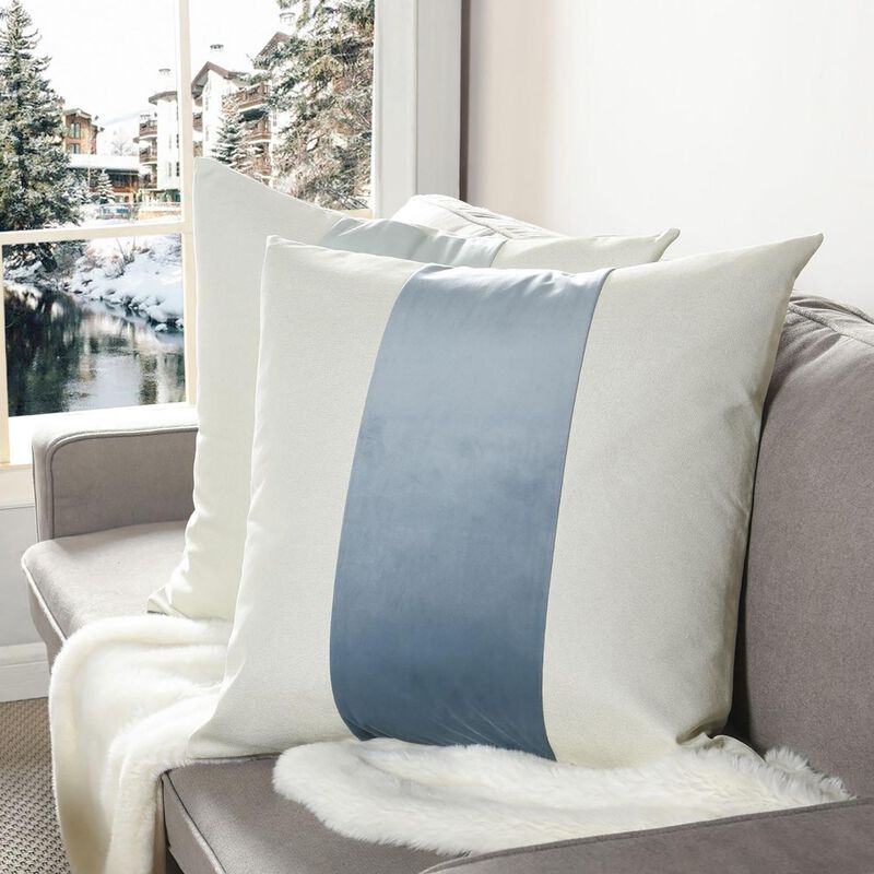 Two Tone Decorative Pillow by Stylecraft