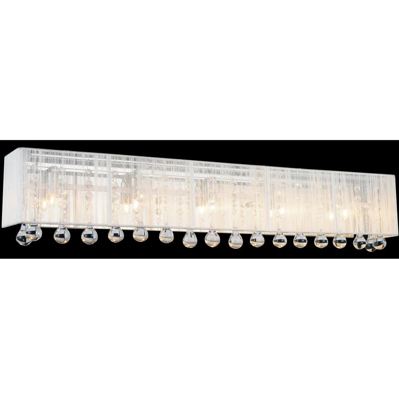 Water Drop 32 Inch 5 Light Bath Vanity Light by CWI Lighting