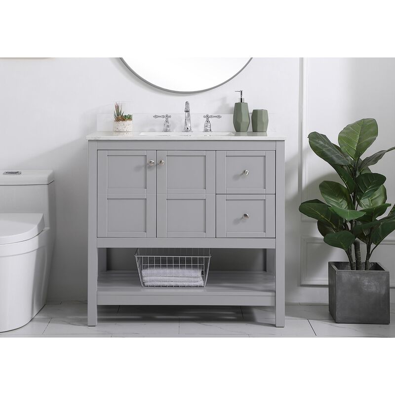 Theo Bath Vanity by Elegant Decor