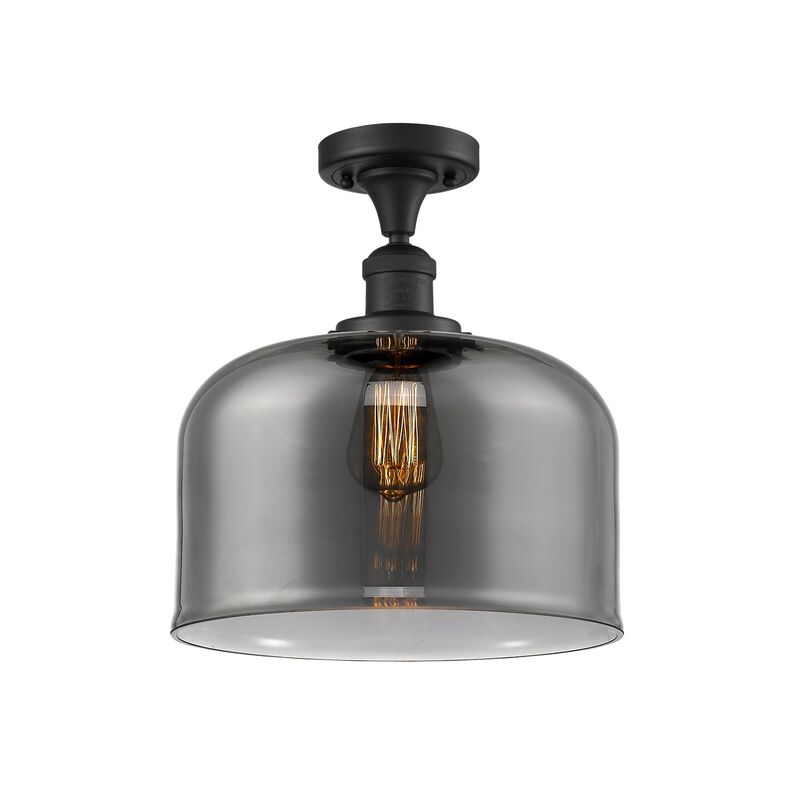 Bruno Marashlian Bell 12 Inch 1 Light Semi Flush Mount by Innovations Lighting