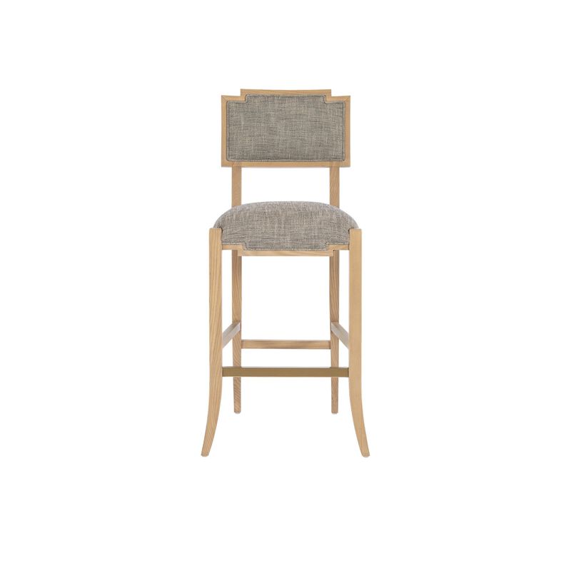 Melanie Blonde Stool by Currey and Company