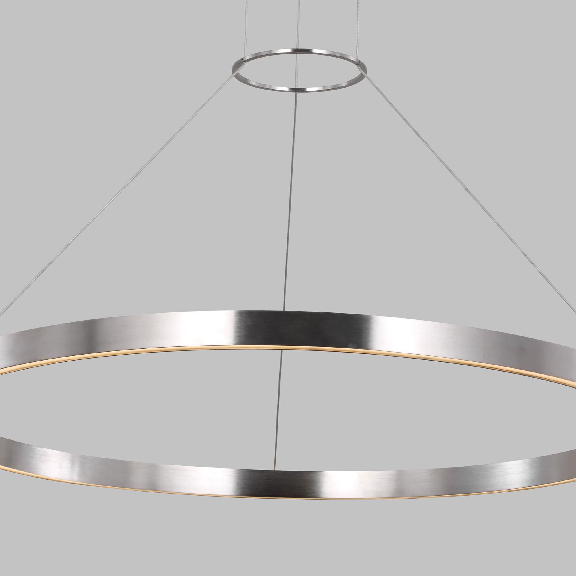 Shown in Satin Nickel finish and Aluminum shade