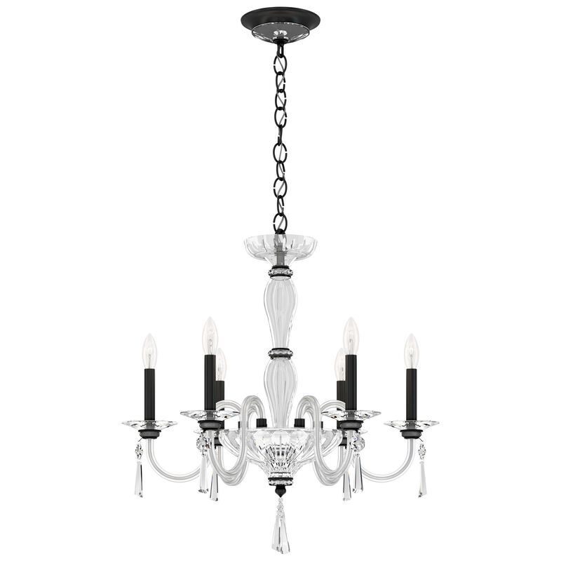 Savannah 24 Inch 6 Light Chandelier by Schonbek