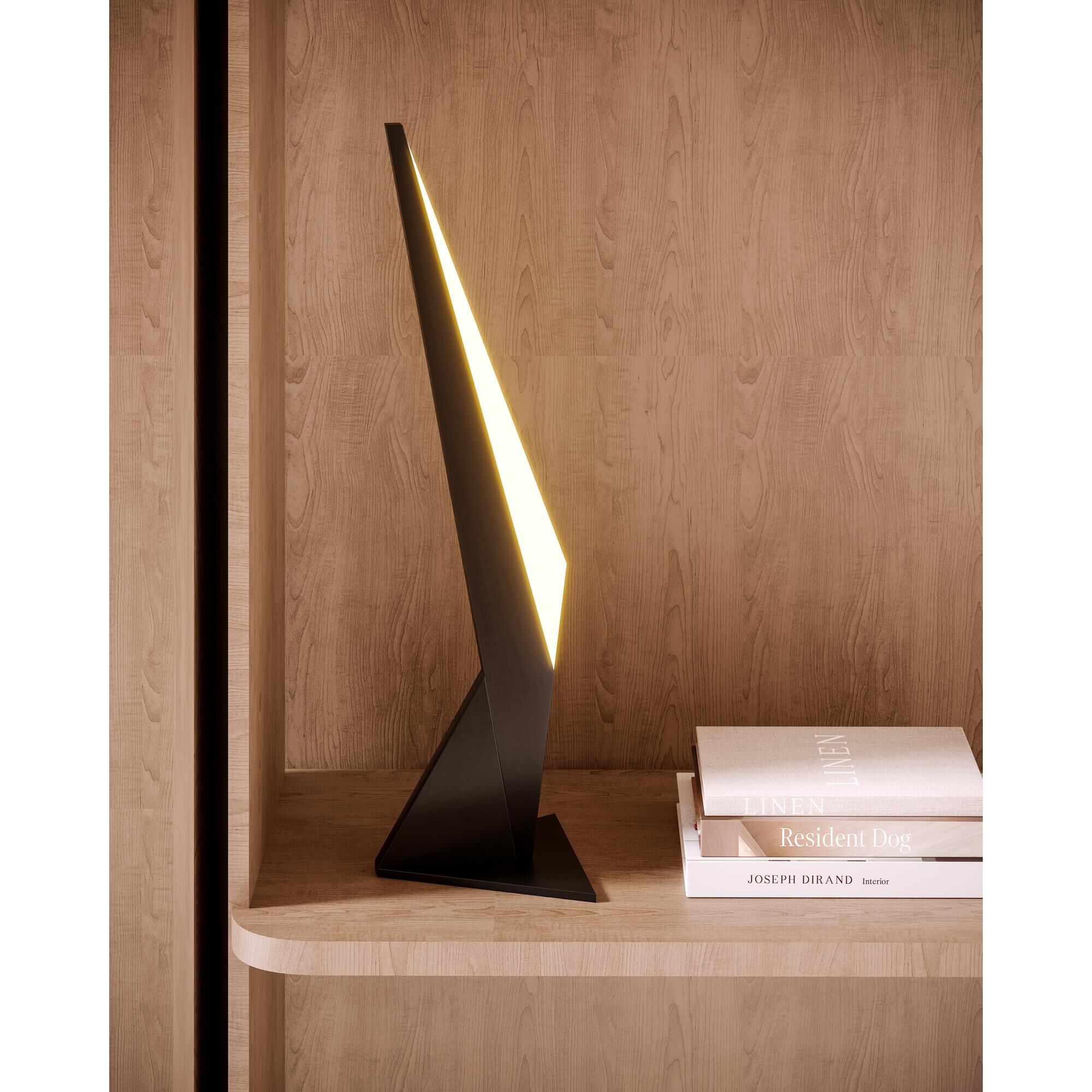 Shown in Urban Bronze finish and Frosted Acrylic Light Guide glass