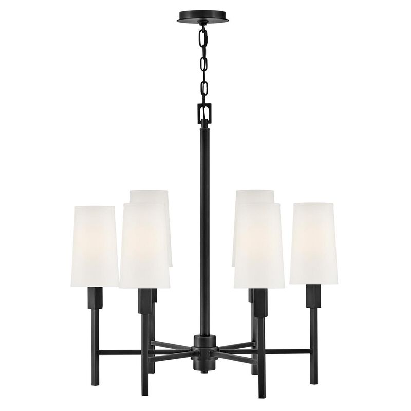 Fenwick 28 Inch 6 Light Chandelier by Hinkley Lighting