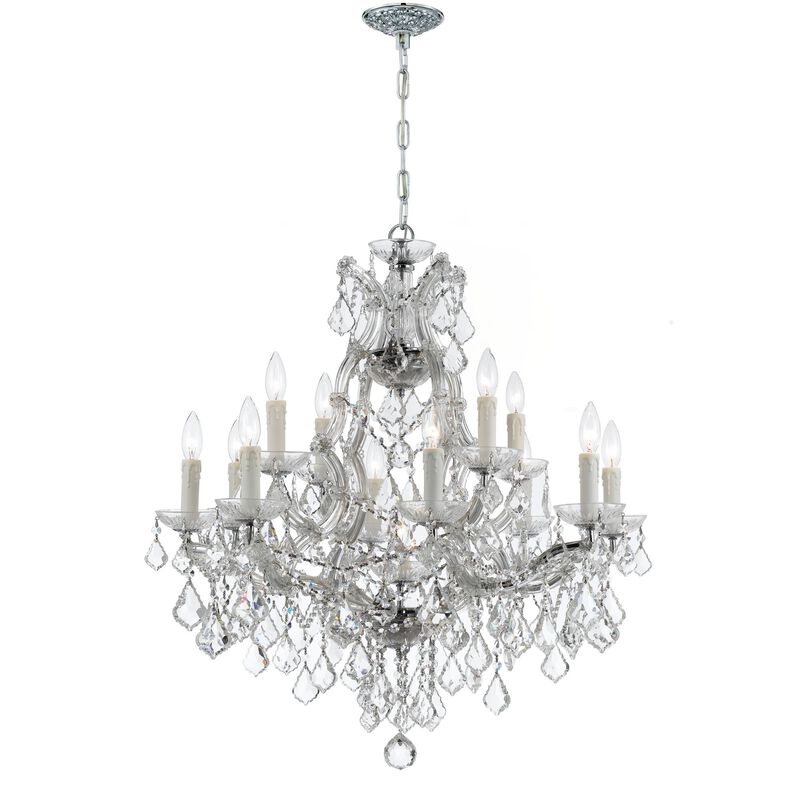 Maria Theresa 29 Inch 13 Light Chandelier by Crystorama