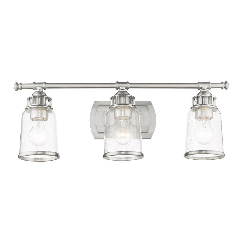 Lawrenceville 23 Inch 3 Light Bath Vanity Light by Livex Lighting