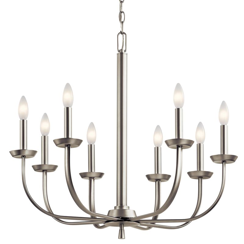 Kennewick 27 Inch 8 Light Chandelier by Kichler Lighting