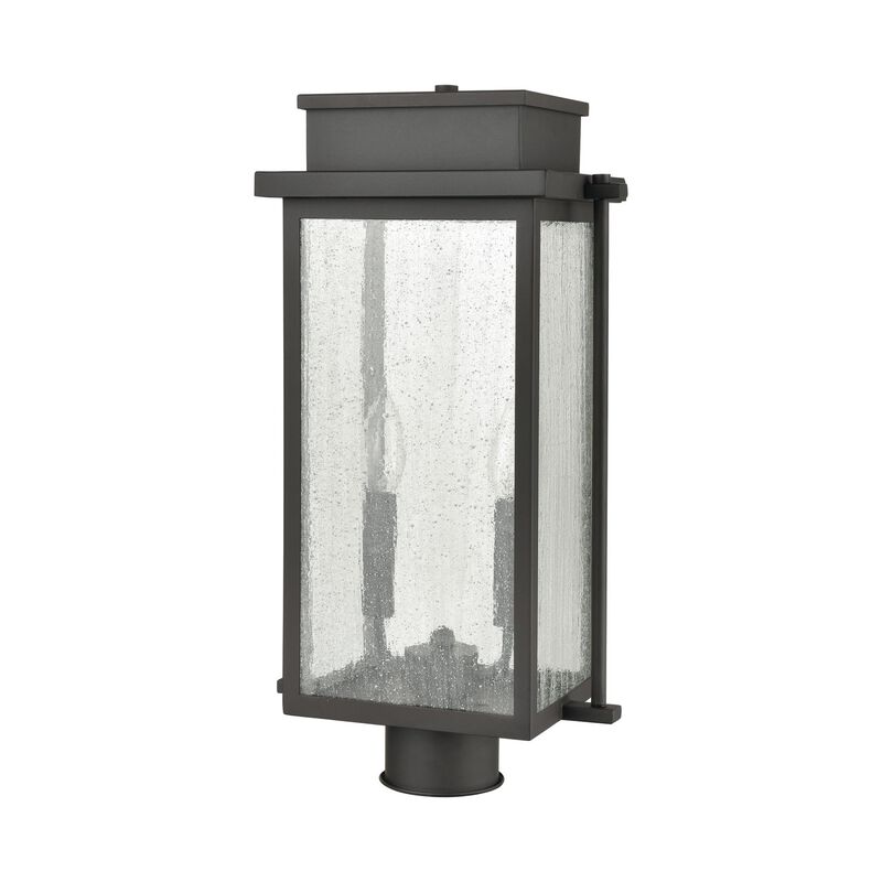 Braddock 19 Inch Tall 2 Light Outdoor Post Lamp by ELK Lighting