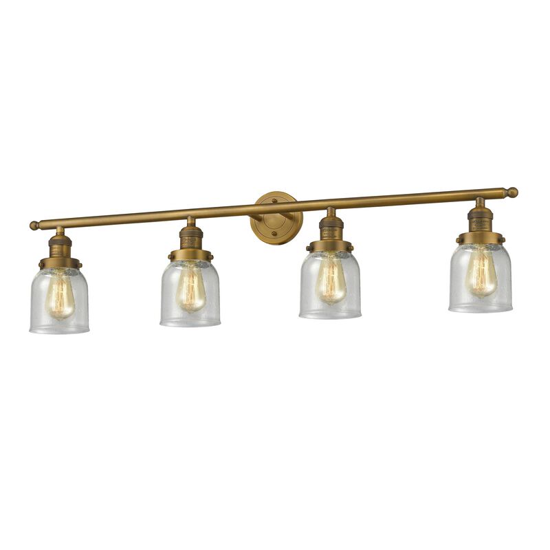 Bruno Marashlian Small Bell 42 Inch 4 Light LED Bath Vanity Light by Innovations Lighting