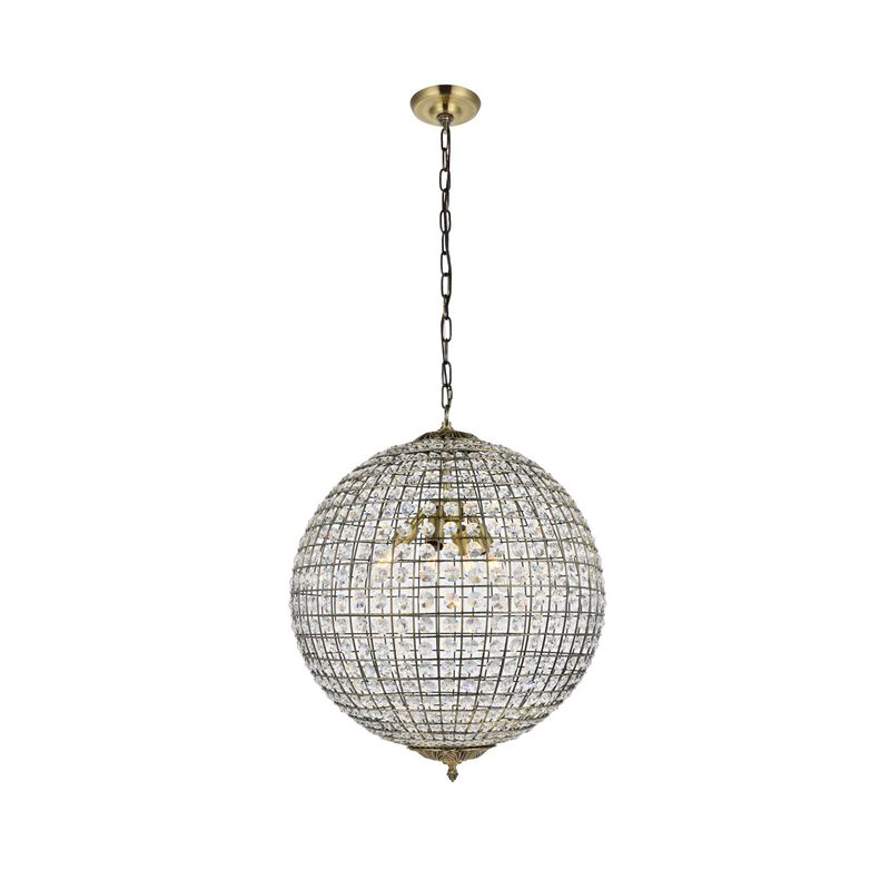 Earlene 20 Inch Large Pendant by Elegant Lighting