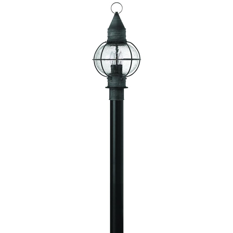 Cape Cod 21 Inch Tall 3 Light Outdoor Post Lamp by Hinkley Lighting