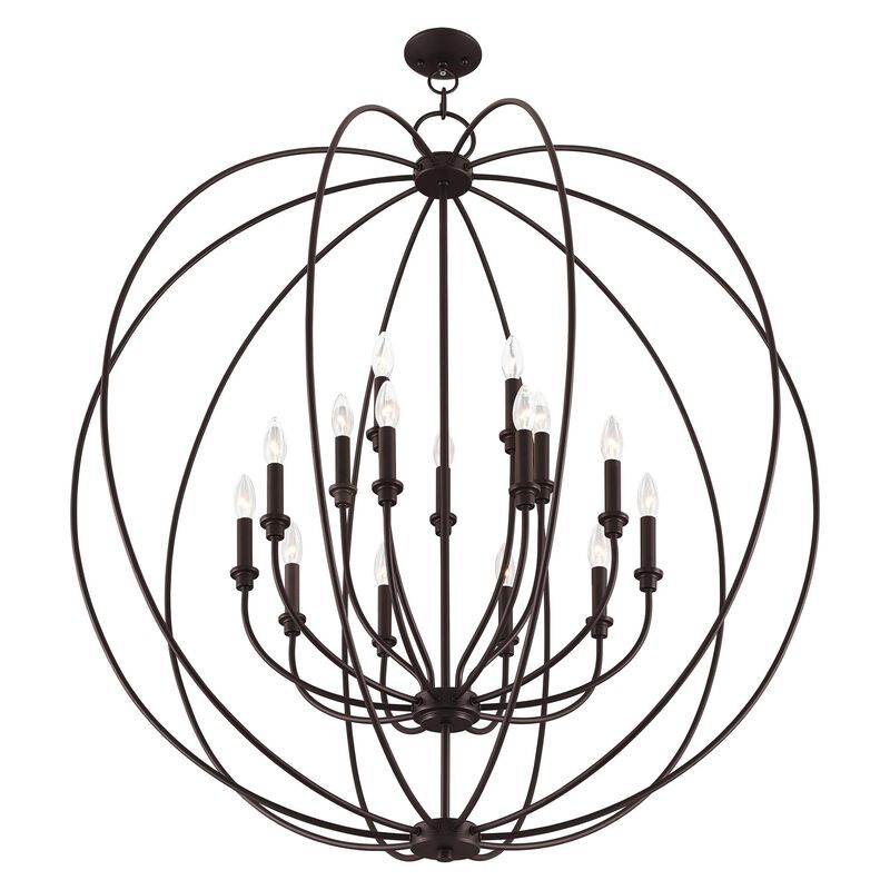 Milania 42 Inch Large Pendant by Livex Lighting