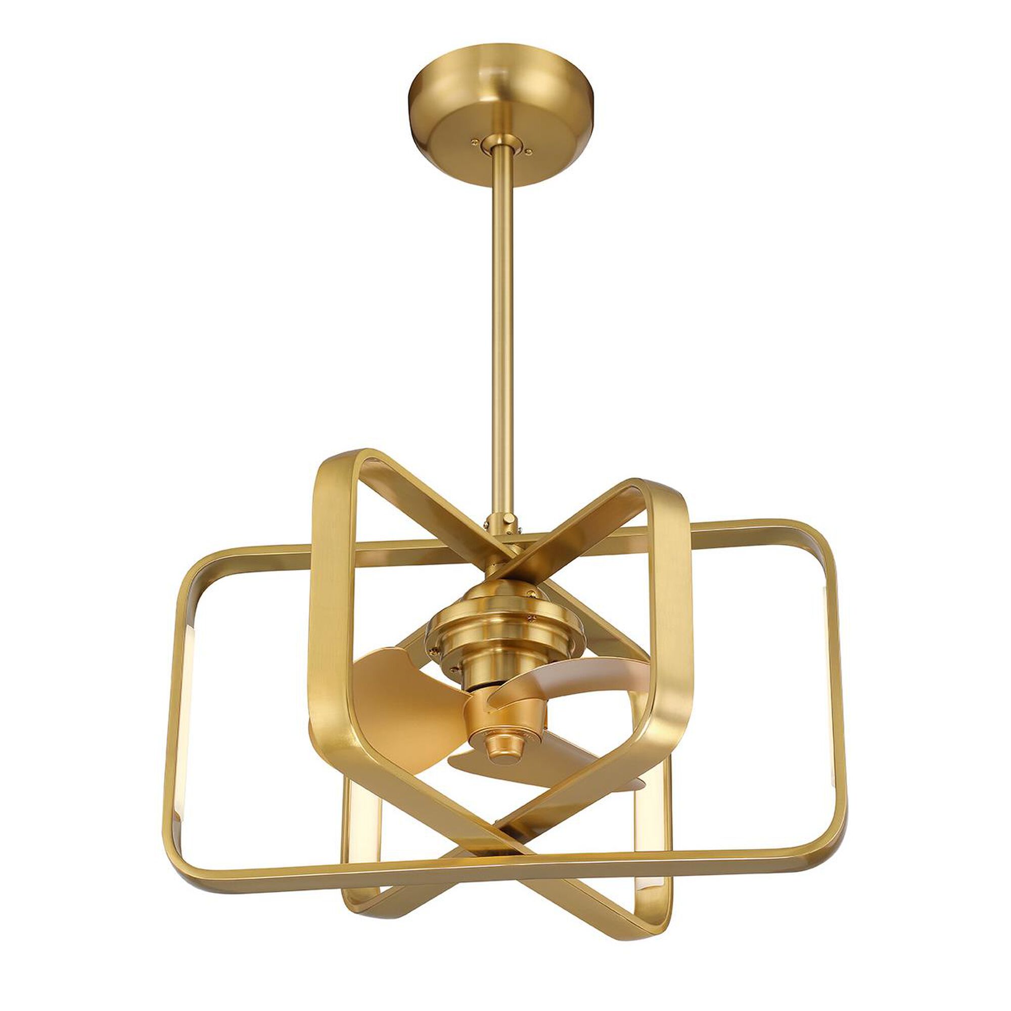 Shown in Warm Brass finish