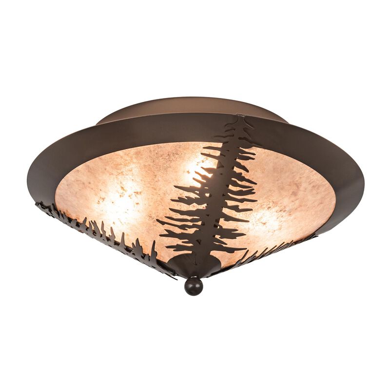 Tamarack 18 Inch 3 Light Flush Mount by Meyda Lighting