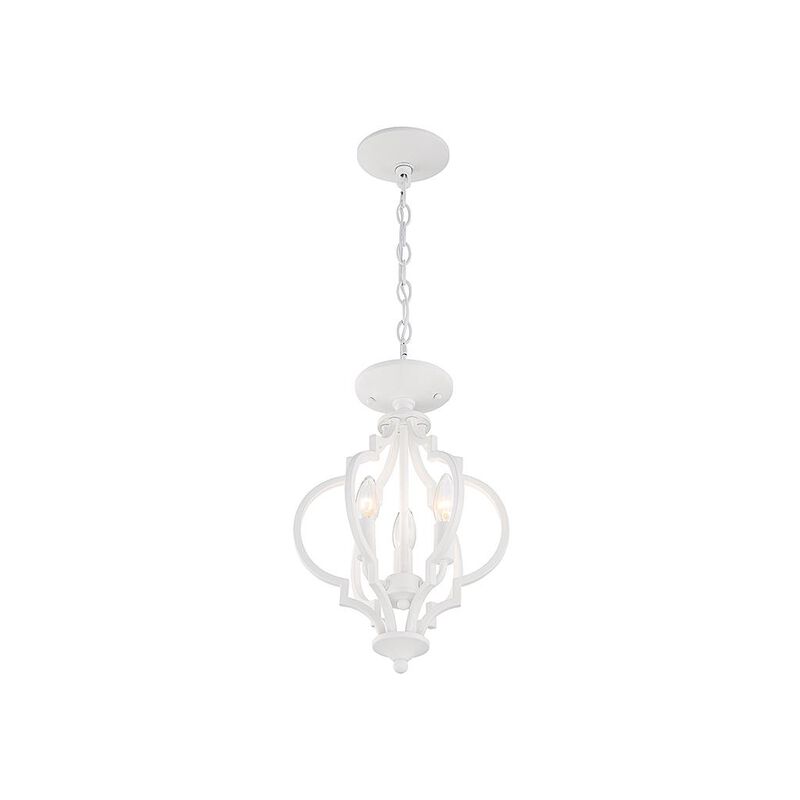 11 Inch LED Cage Pendant by Meridian Lighting