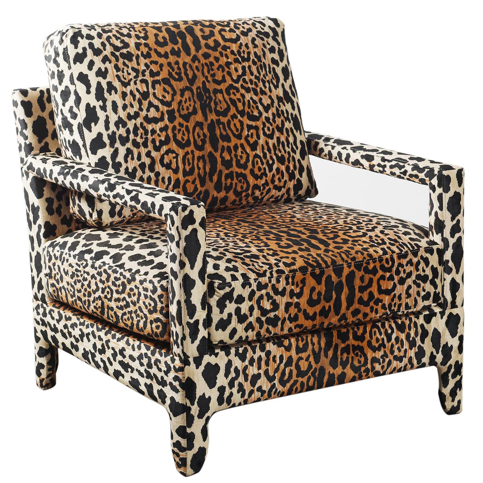 Shown in Brown Cheetah Printed finish