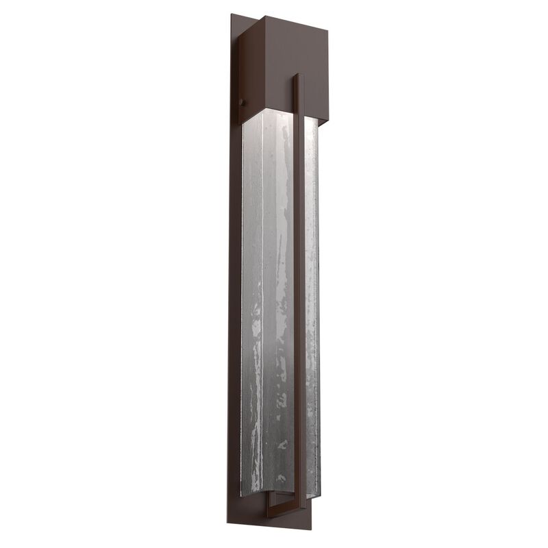 Hammerton Studio Square Glass 28 Inch Tall Outdoor Wall Light