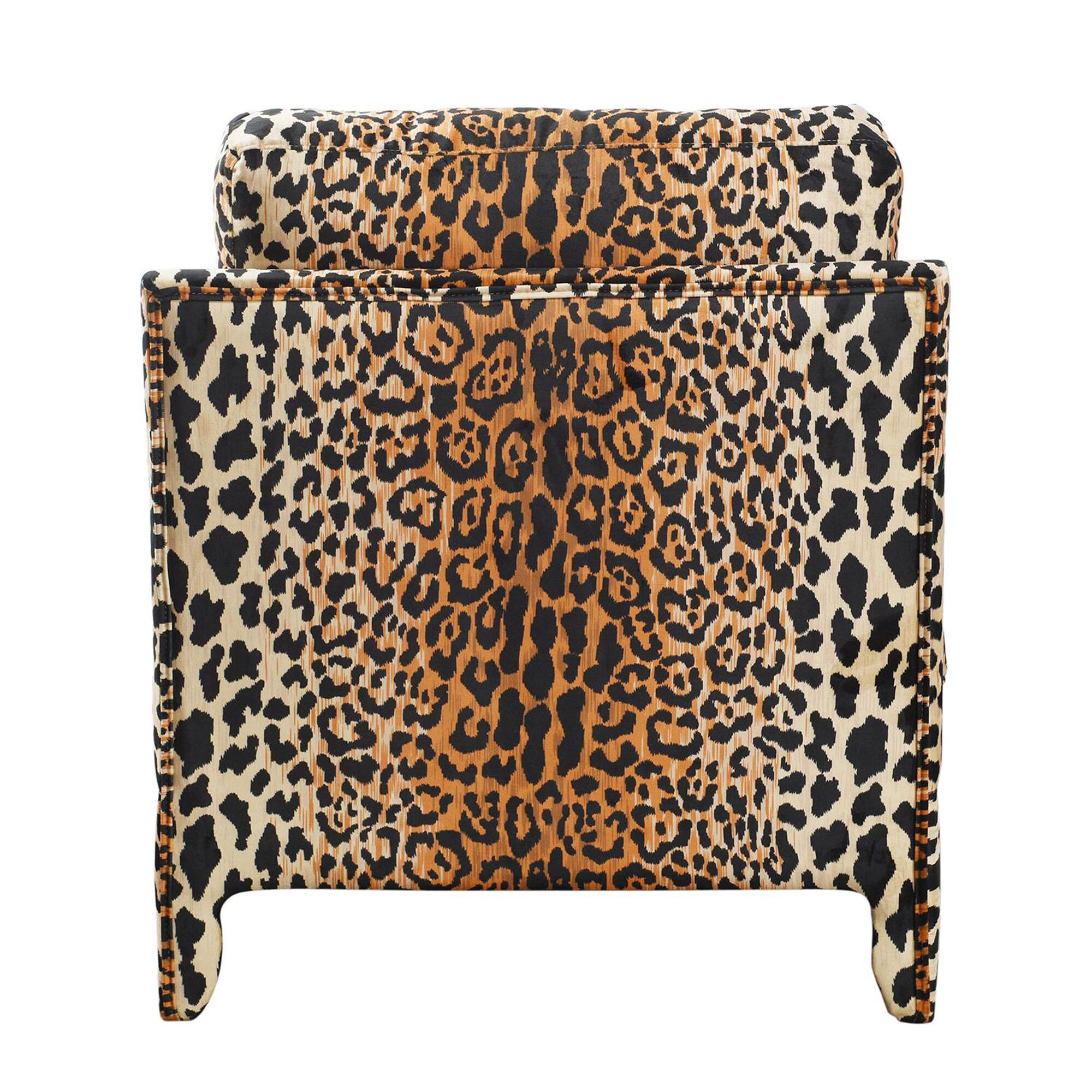 Shown in Brown Cheetah Printed finish