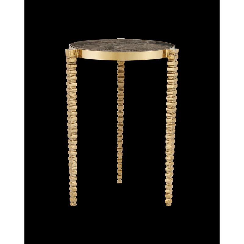 Corrado Cappuccino Accent Table by Currey and Company