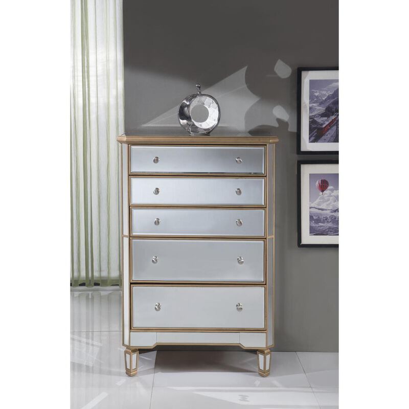 Contempo Storage Cabinet by Elegant Decor