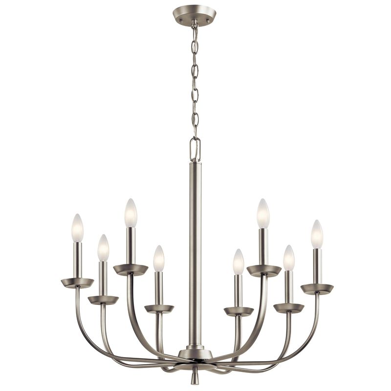 Kennewick 27 Inch 8 Light Chandelier by Kichler Lighting