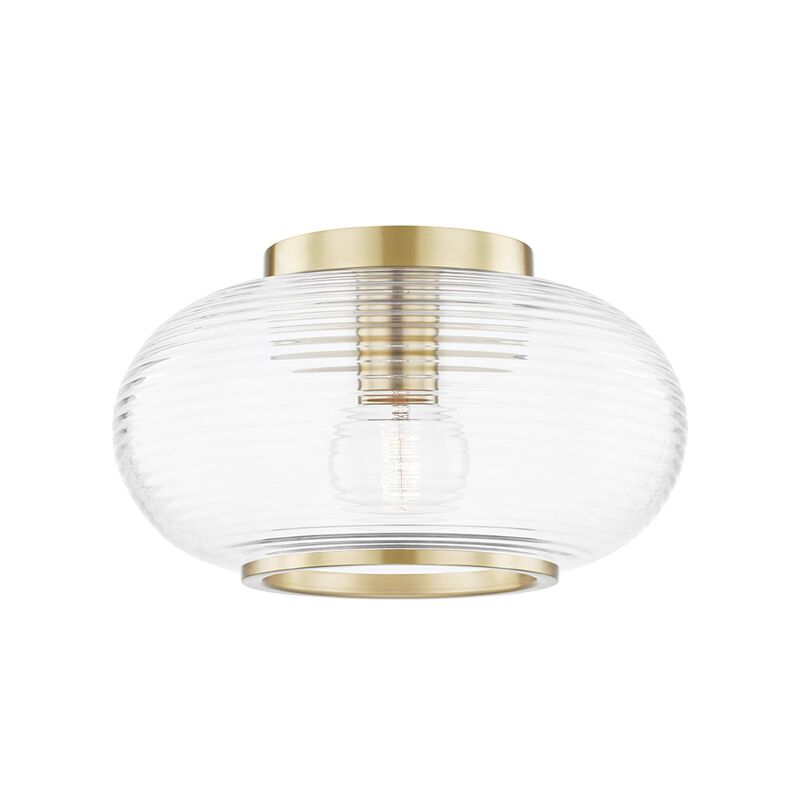 Maggie 12.75 Inch Semi Flush Mount by Mitzi