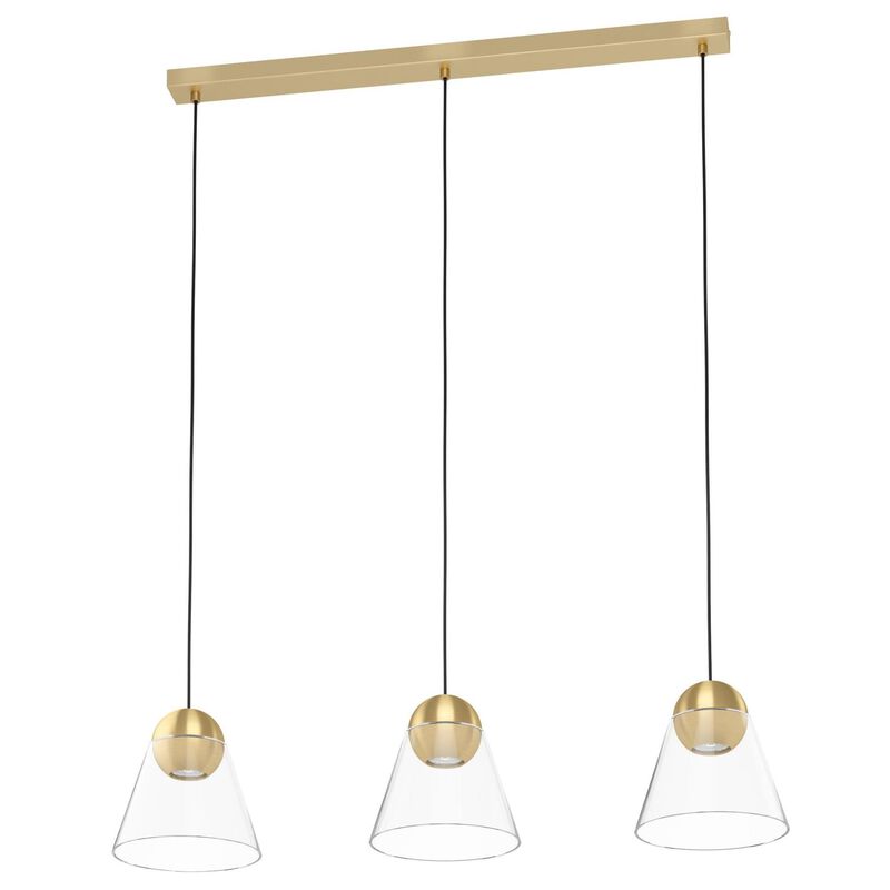 Cerasella 35 Inch 3 Light LED Linear Suspension Light by Eglo Lighting