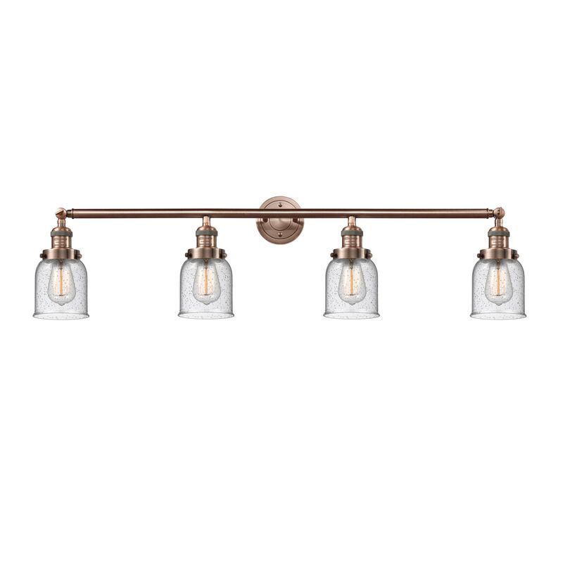 Bruno Marashlian Small Bell 42 Inch 4 Light LED Bath Vanity Light by Innovations Lighting