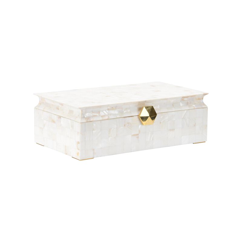 Elizabeth Wicker Arabelle Accent Box by Chelsea House