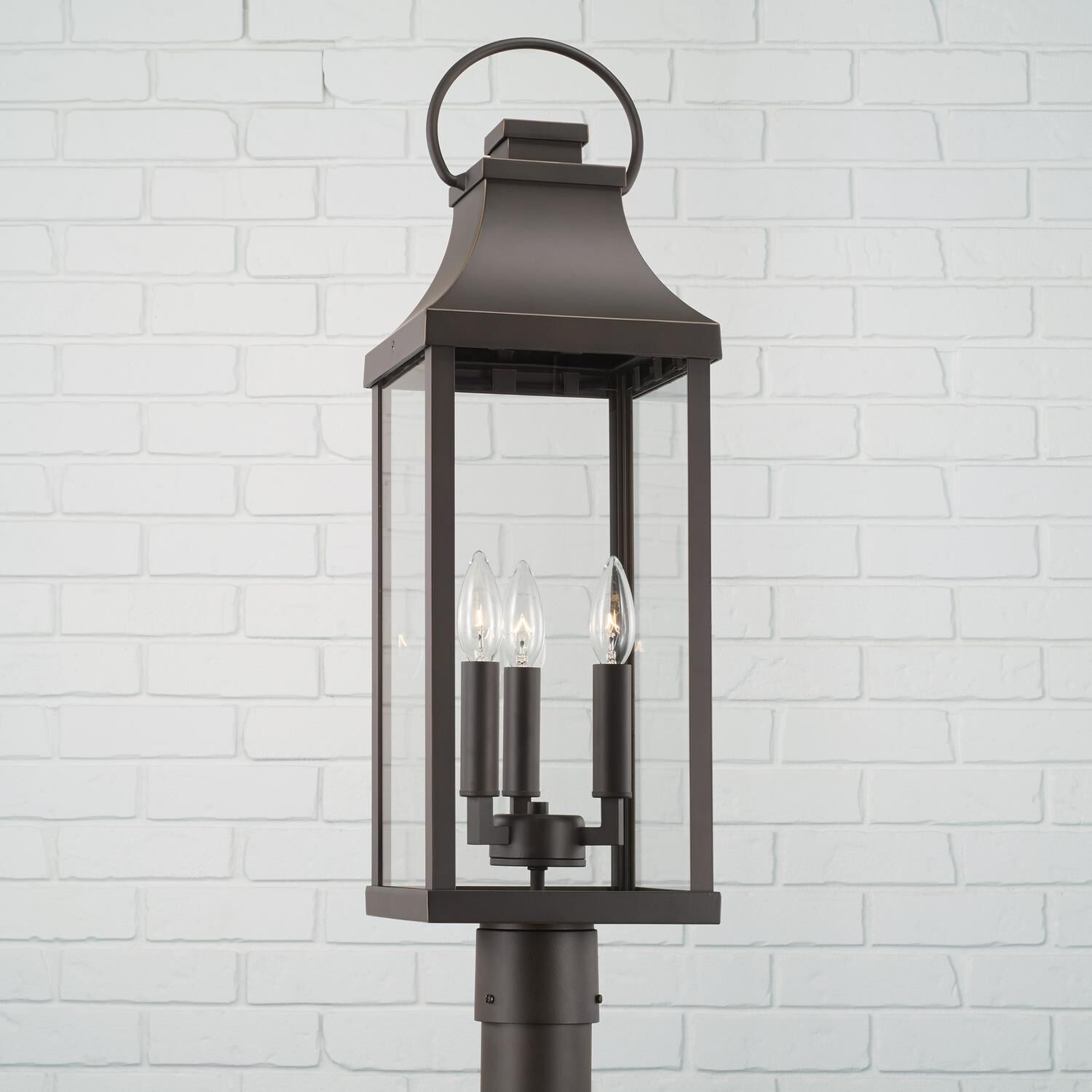 Bradford 3 Light Outdoor Post Lamp by Capital Lighting