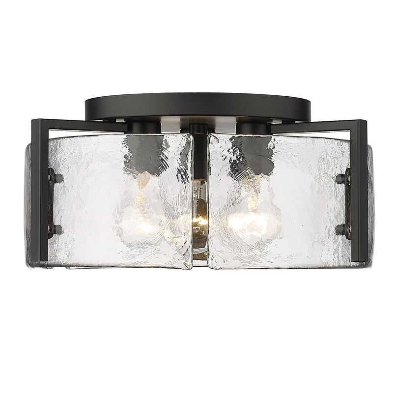 Aenon Flush Mount by Golden Lighting