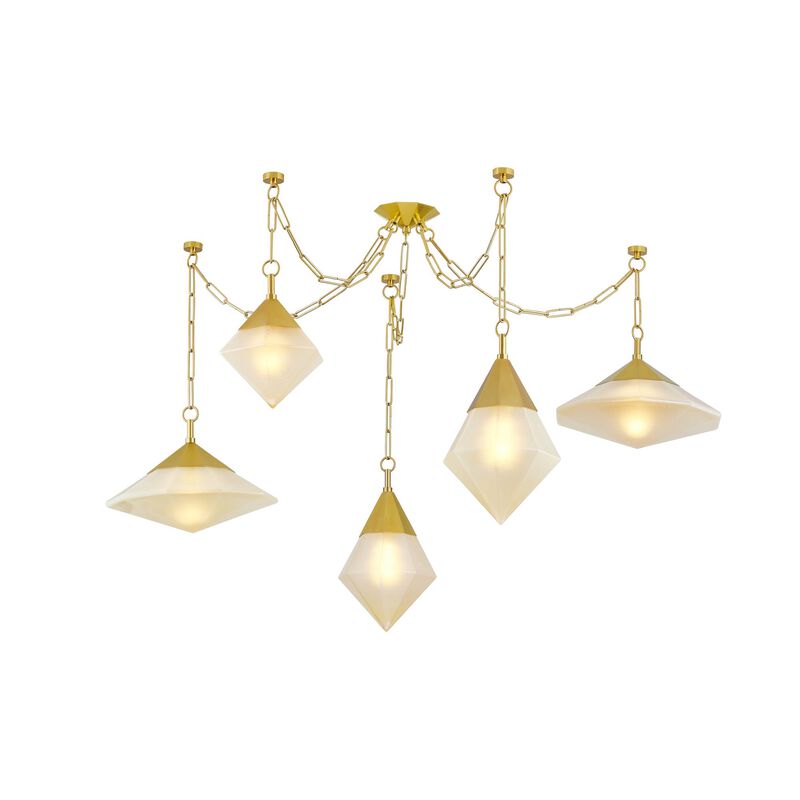 Angelique 58.5 Inch Chandelier by Corbett Lighting