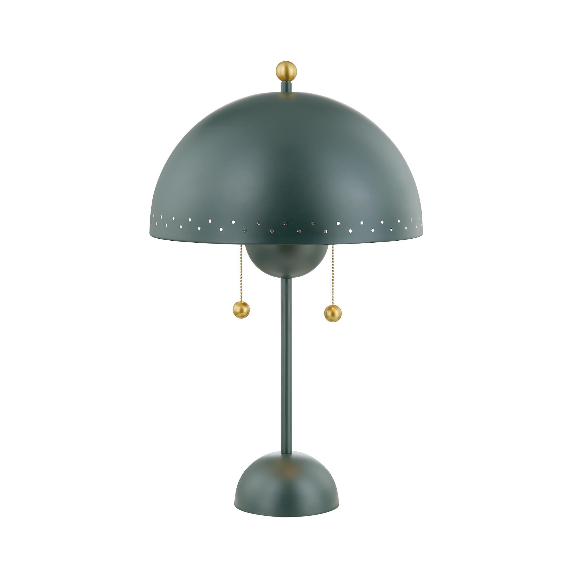 Shown in Aged Brass/Soft Studio Green finish