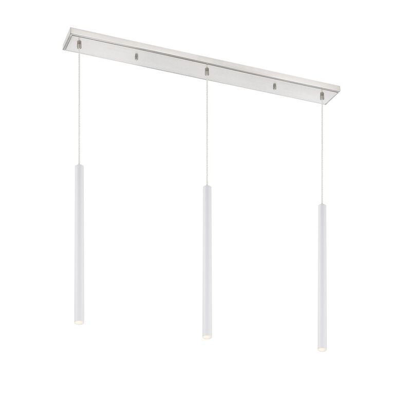 Forest 46 Inch 3 Light LED Linear Suspension Light by Z-Lite