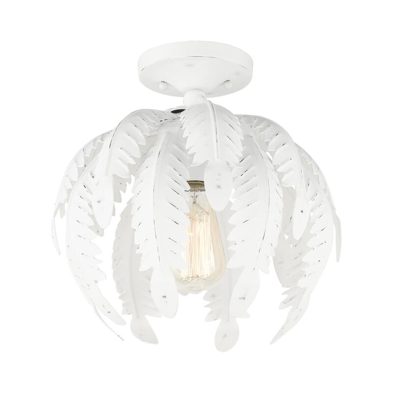 Acanthus 1 Light Semi Flush Mount by Livex Lighting