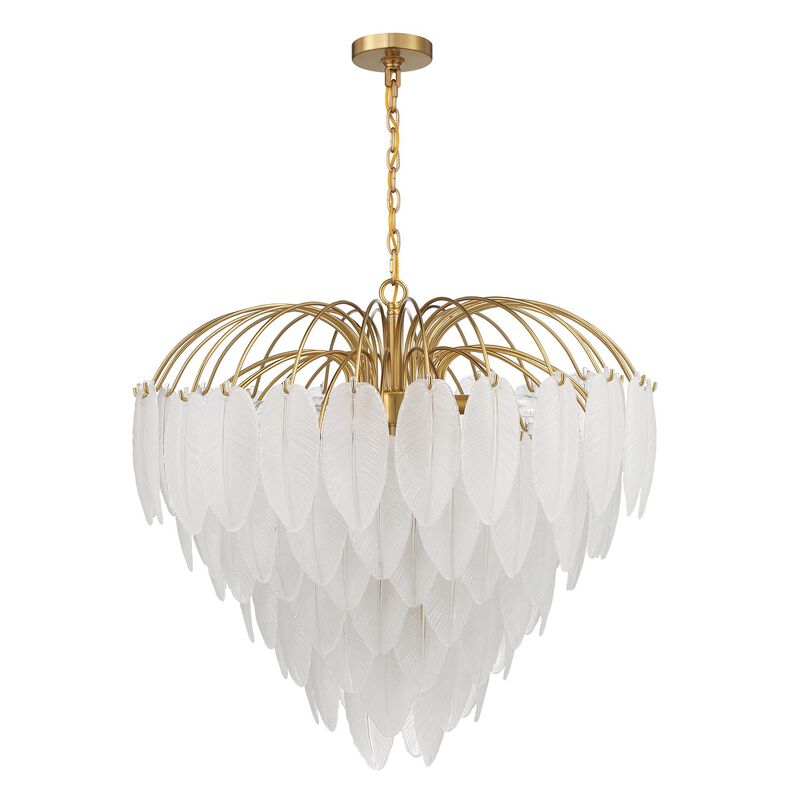 Boa 9 Light 27 Inch Chandelier by Savoy House