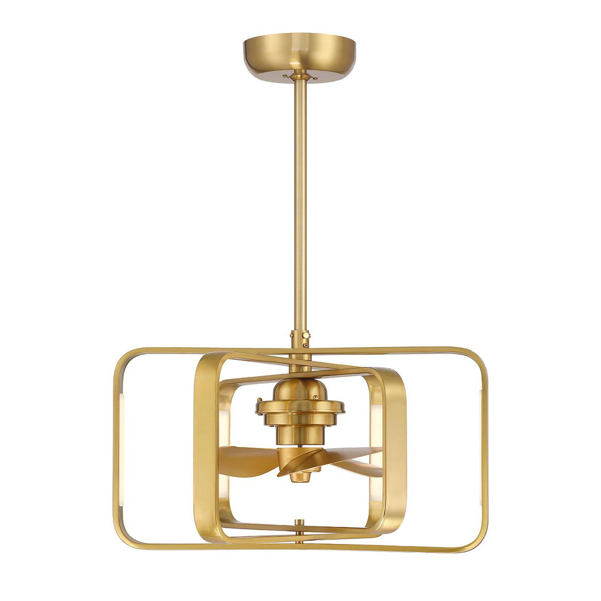 Shown in Warm Brass finish