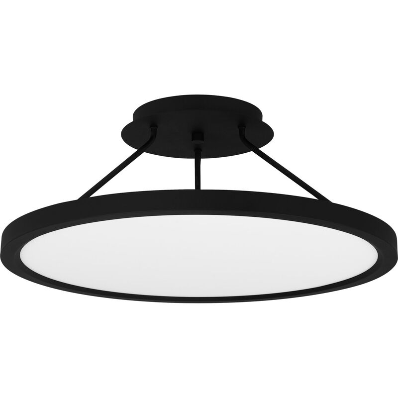 Outskirts 20 Inch 1 Light LED Semi Flush Mount by Quoizel