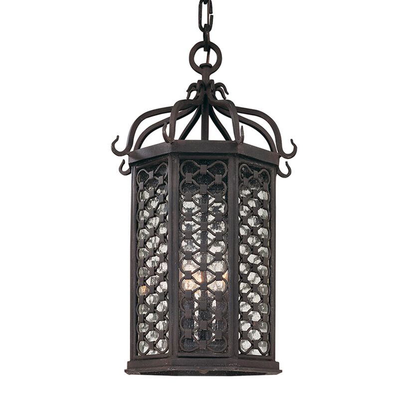 Los Olivos 11.75 Inch Outdoor Hanging Lantern by Troy Lighting