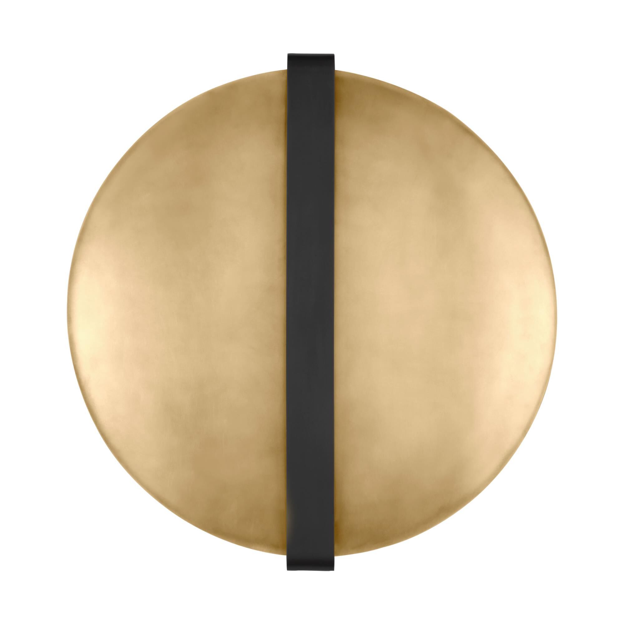 Shown in Dark Bronze/Natural Brass finish and Brass shade