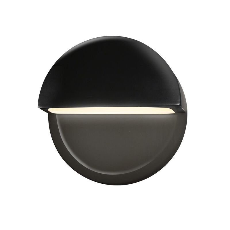 Ambiance Collection 8 Inch Tall Outdoor Wall Light by Justice Design Group