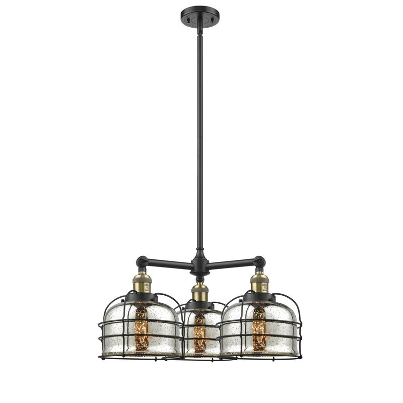 Bruno Marashlian Bare Bulb 15 Inch 3 Light Mini Chandelier by Innovations Lighting