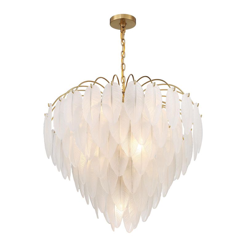 Boa 9 Light 27 Inch Chandelier by Savoy House