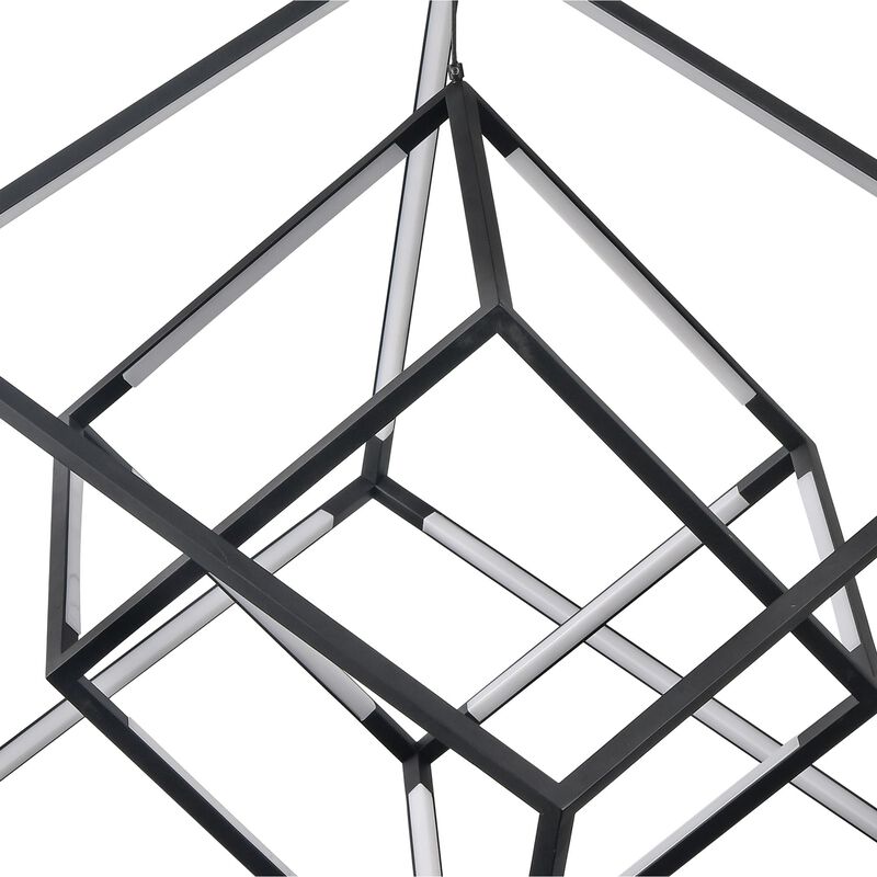 ELK Home Cube Squared LED Large Pendant