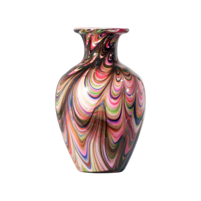 Luscent Hand Blown Art Glass Vase Vase-Urn by Dale Tiffany