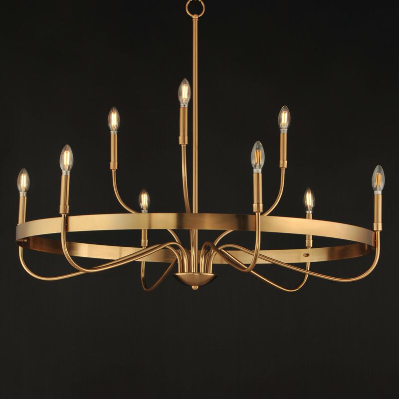 Frankie 40 Inch Chandelier by Maxim Lighting