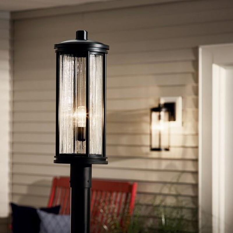 Kichler Lighting Barras 23 Inch Tall Outdoor Post Lamp