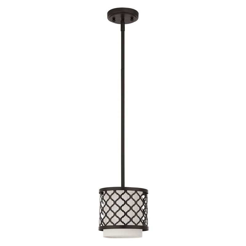 Livex Lighting Arabesque 7 Inch Mini Pendant