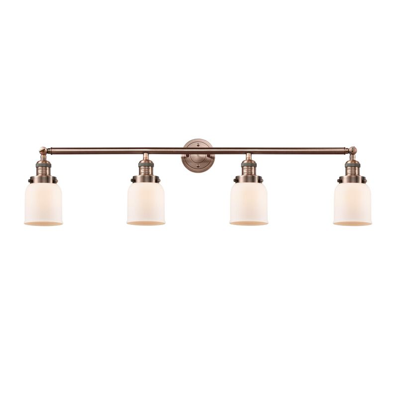 Bruno Marashlian Small Bell 42 Inch 4 Light LED Bath Vanity Light by Innovations Lighting